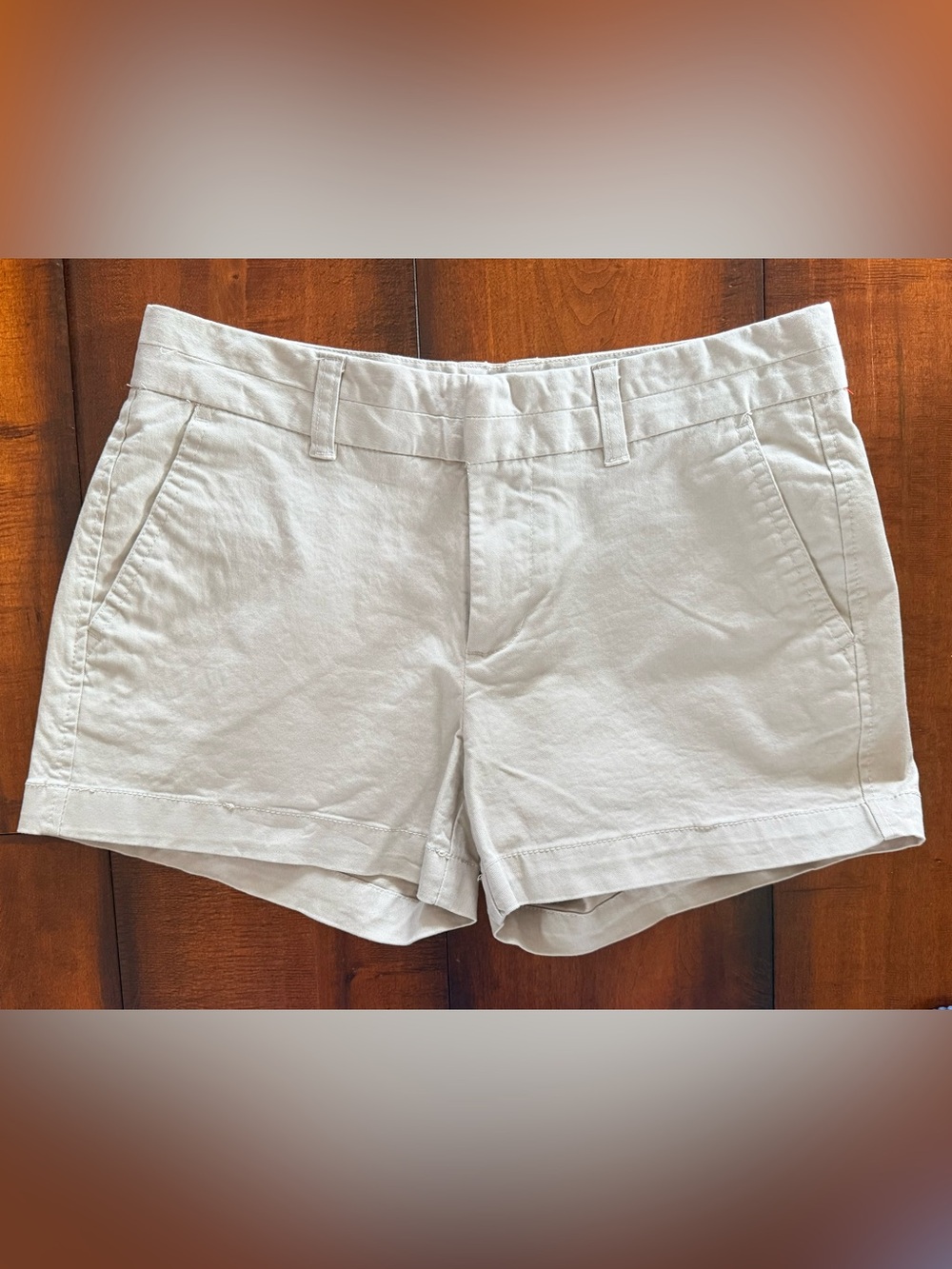 Classic Women's Tan Cotton Shorts